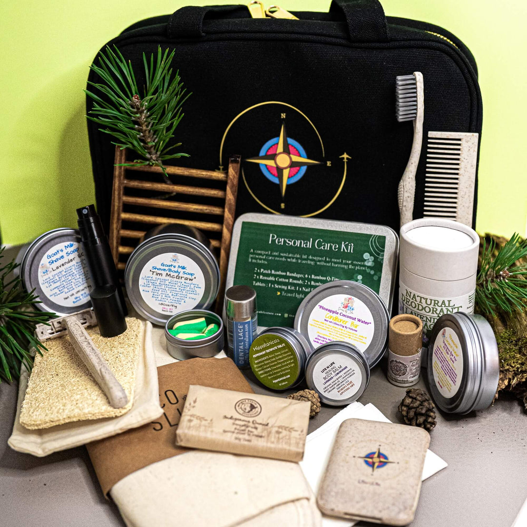 biodegradable travel kit